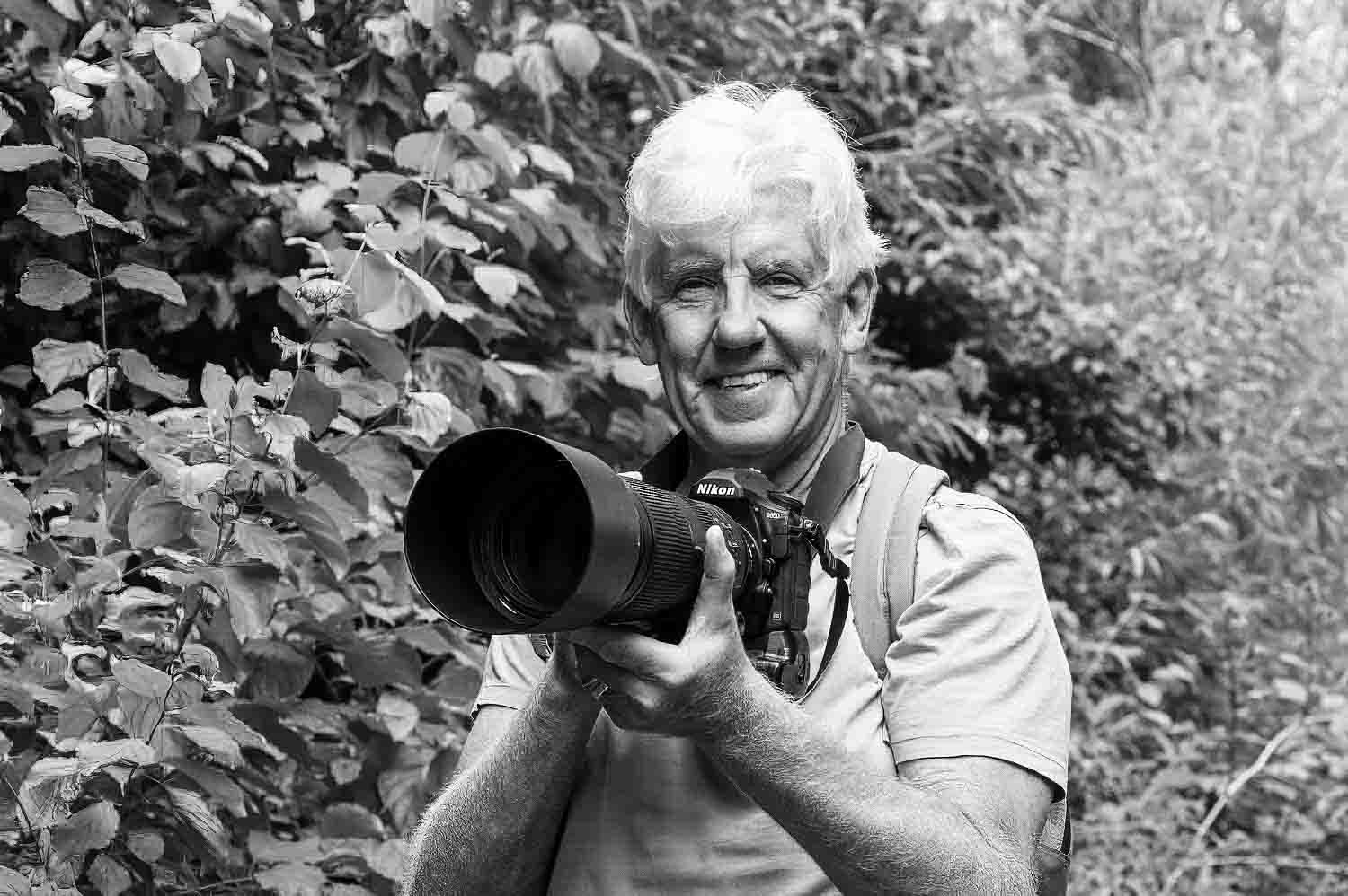 Chris Jullings with his camera